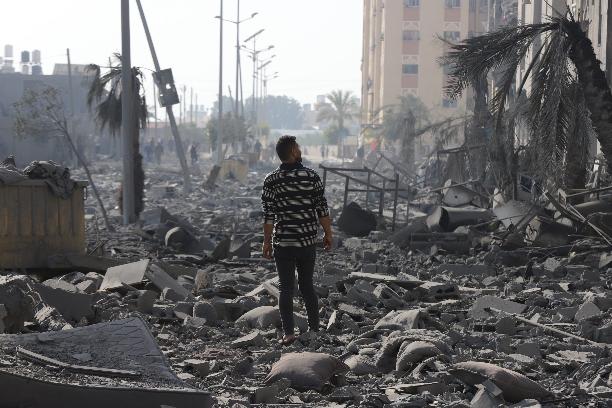 A question from the war zone